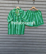 Hand Block Printed Cotton Pajama Set