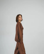 Striped Silk Pajama Set