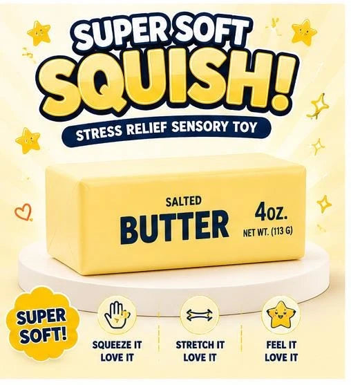 Butter Squishy Stress Relief Toy