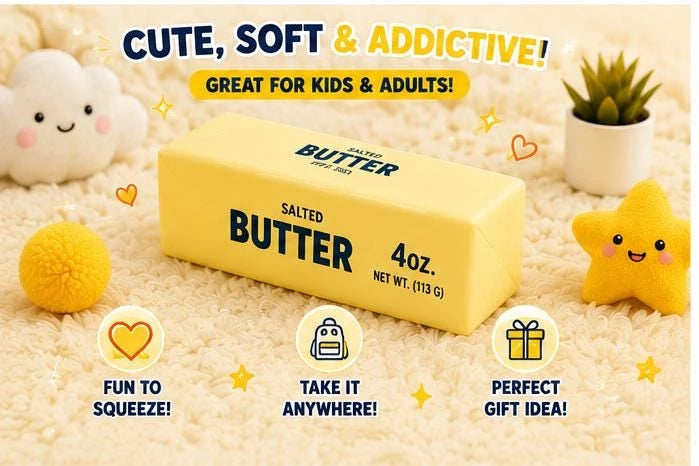 Butter Squishy Stress Relief Toy