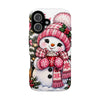 Cute Snowman Phone Case — Holiday Magnetic Impact-Resistant Case