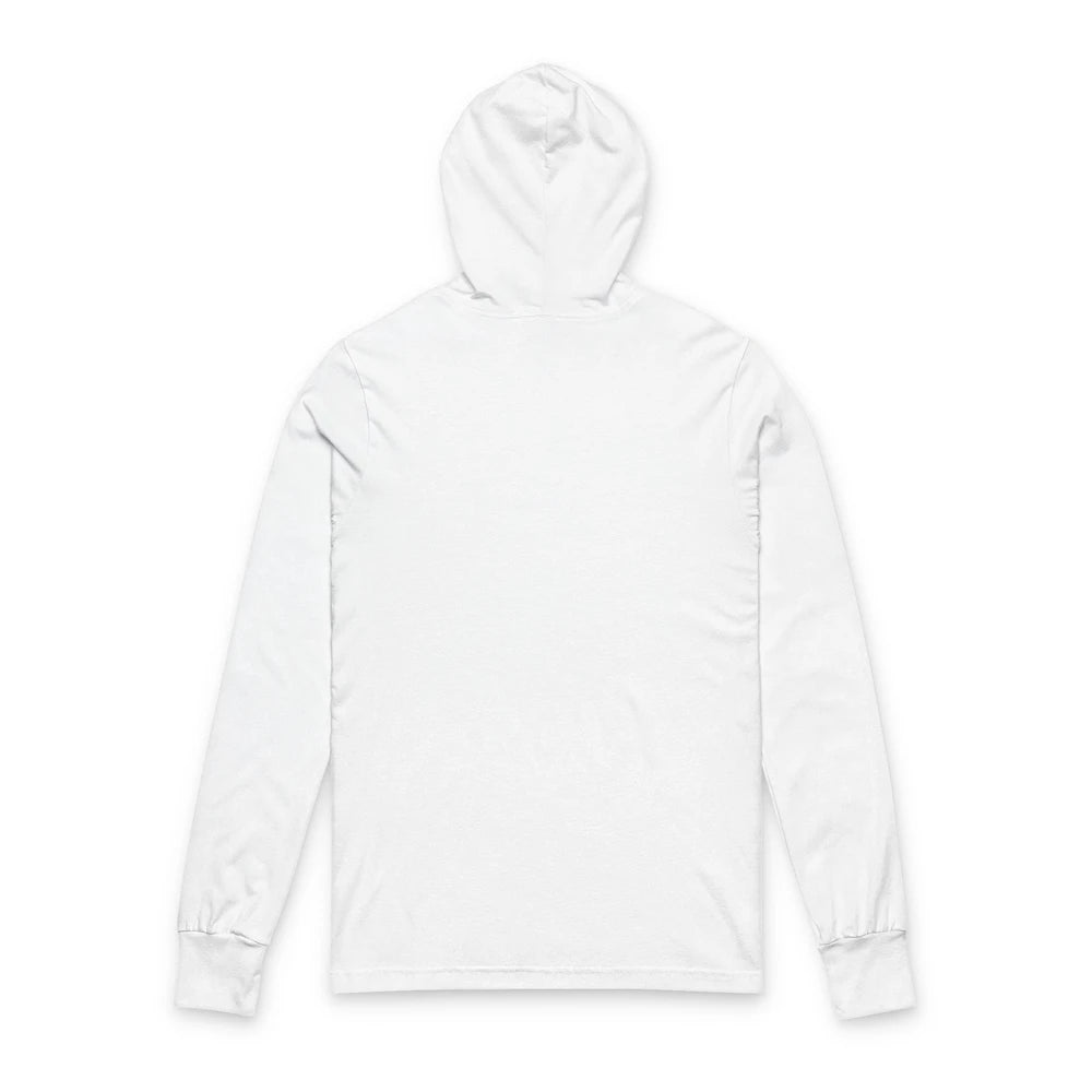 Halloween Skull Hoodie Long Sleeve Tee — Pumpkin Witch Hat Graphic