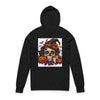Halloween Skull Hoodie Long Sleeve Tee — Pumpkin Witch Hat Graphic