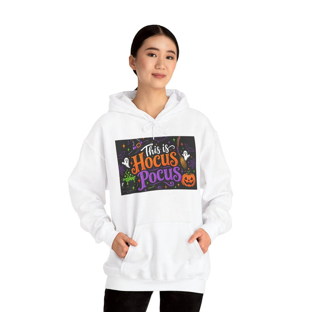 Hoodie - "This is Hocus Pocus" Halloween Graphic Hoodie