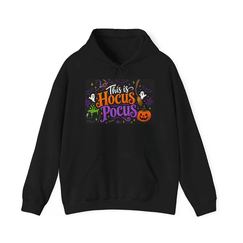 Hoodie - "This is Hocus Pocus" Halloween Graphic Hoodie