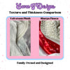 Festive Reindeer Sherpa Holiday Blanket