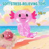 Glittery Stretchy Axolotl Fidget Toy