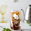 Ghostly Glass Iced Coffee Cup Set