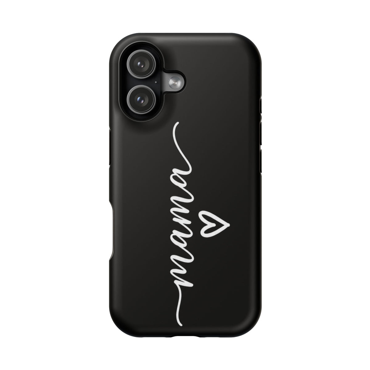 Mama Script Heart Magnetic Phone Case