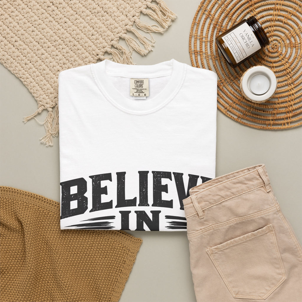 Believe In Yourself T-Shirt - Motivational Graphic Tee for Confidence & Self-Love