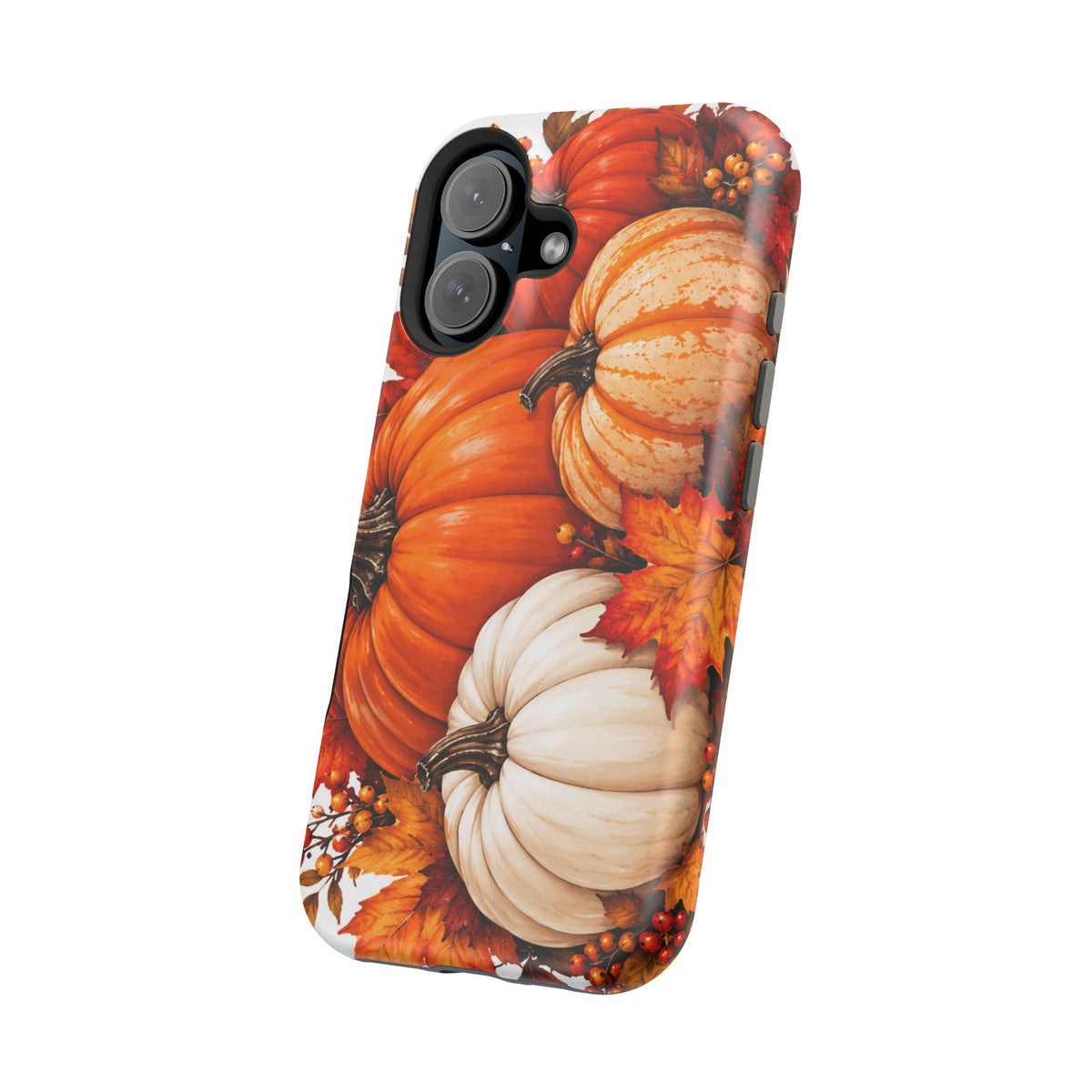 Autumn Pumpkins Magnetic Impact-Resistant Phone Case
