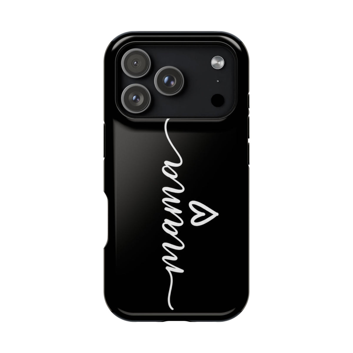 Mama Script Heart Magnetic Phone Case