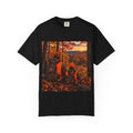 Hunting Sunset T-Shirt — Father & Son Autumn Camouflage Scene