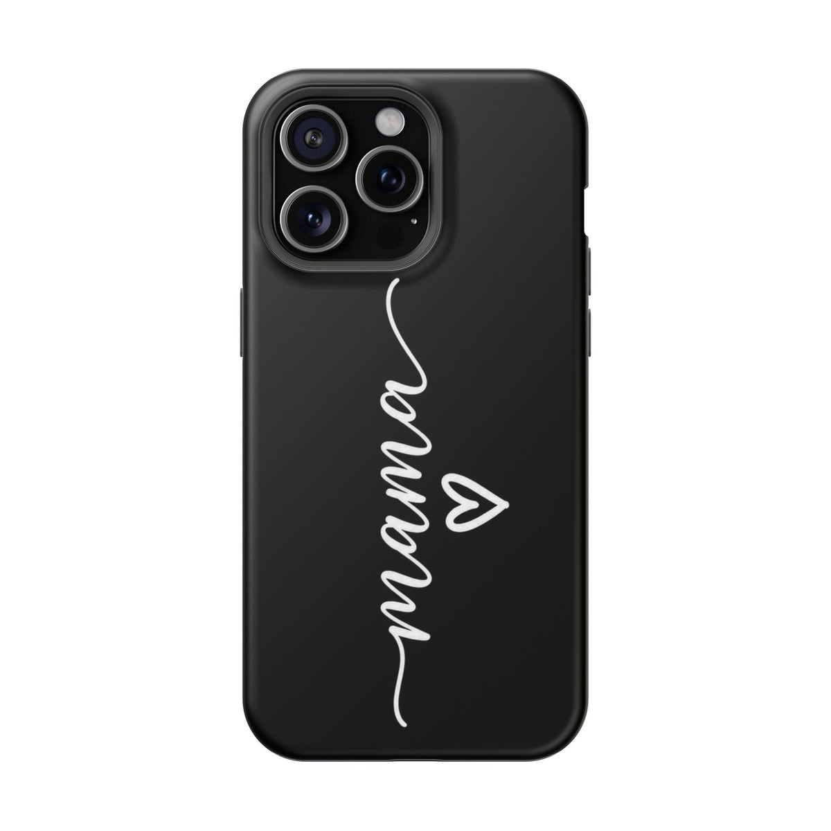 Mama Script Heart Magnetic Phone Case