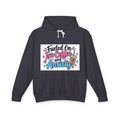 Hoodie — "Fueled on Ice Coffee and Anxiety" Cute Pastel Graphic Hoodie