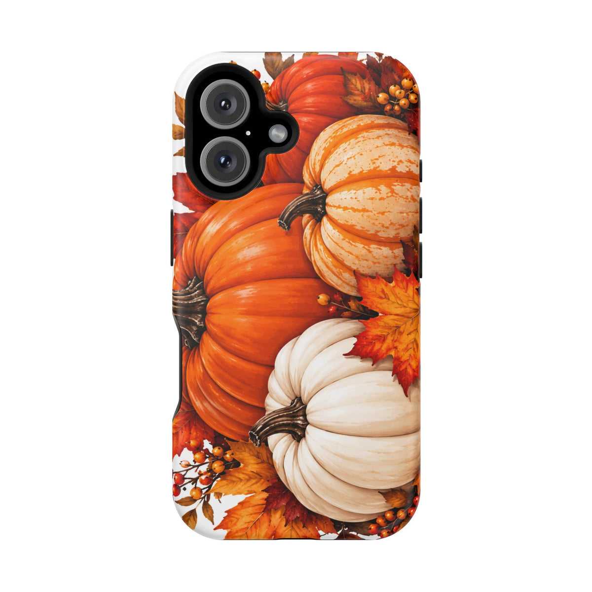Autumn Pumpkins Magnetic Impact-Resistant Phone Case