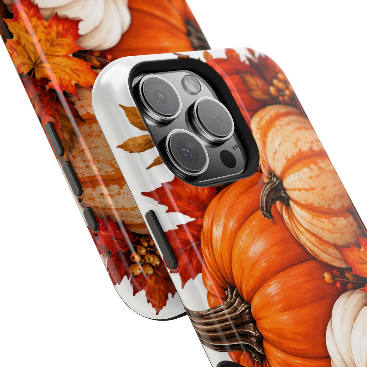 Autumn Pumpkins Magnetic Impact-Resistant Phone Case