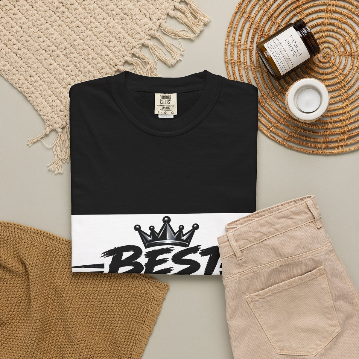 Best Boyfriend T-Shirt — Crown Graphic Gift Tee for Him