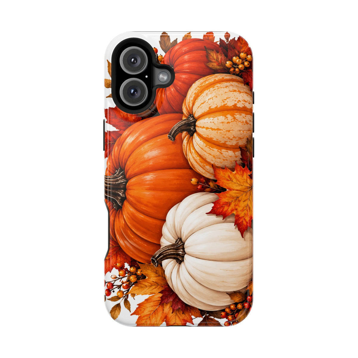 Autumn Pumpkins Magnetic Impact-Resistant Phone Case