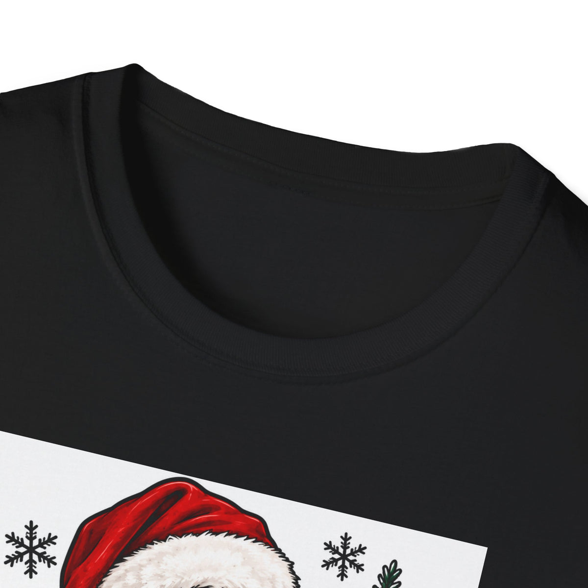 Scream Mask Christmas T-Shirt – "Overstimulated Mama" Holiday Tee