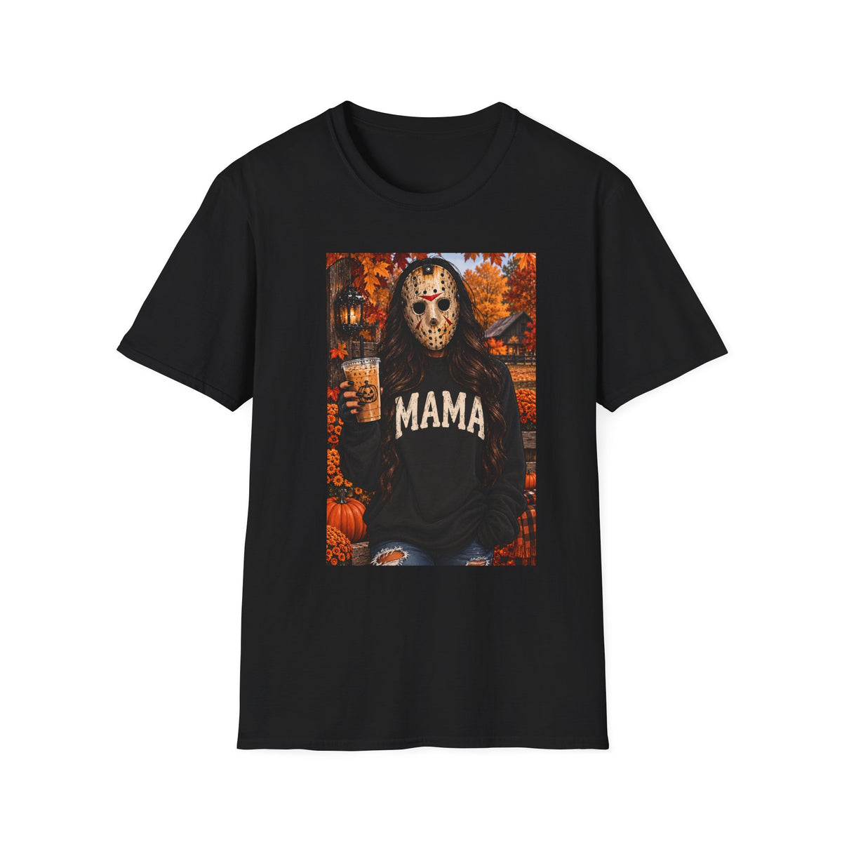 Mama Jason Halloween T-Shirt — Horror Mom Fall Graphic Tee