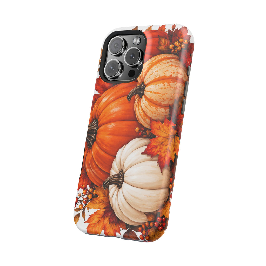 Autumn Pumpkins Magnetic Impact-Resistant Phone Case