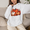 Pumpkin Harvest Hoodie — Autumn Leaves Fall Sweatshirt