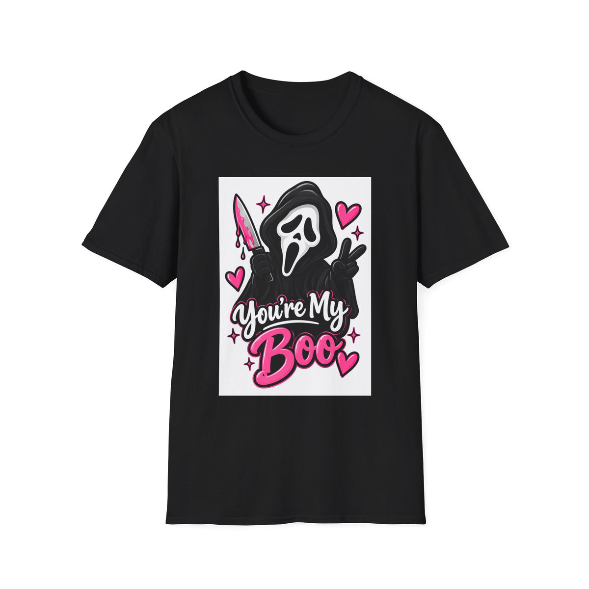You’re My Boo T-Shirt — Cute Horror Valentine Scream Tee