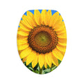 Sunflower Bath Mat 3-Piece Set – Bright Floral Bathroom Rug Ensemble
