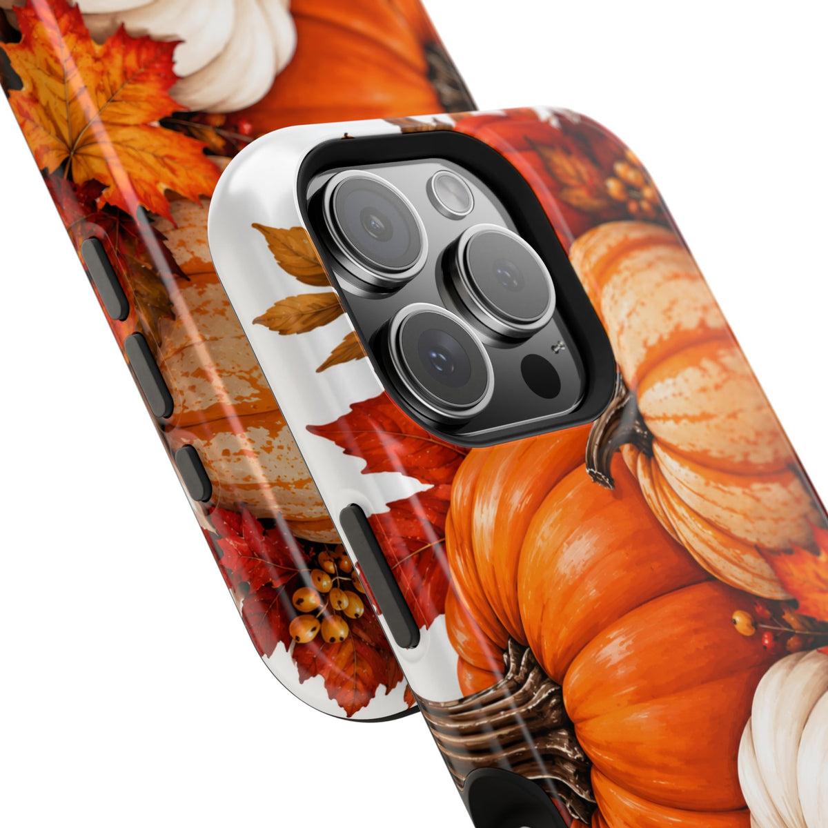 Autumn Pumpkins Magnetic Impact-Resistant Phone Case