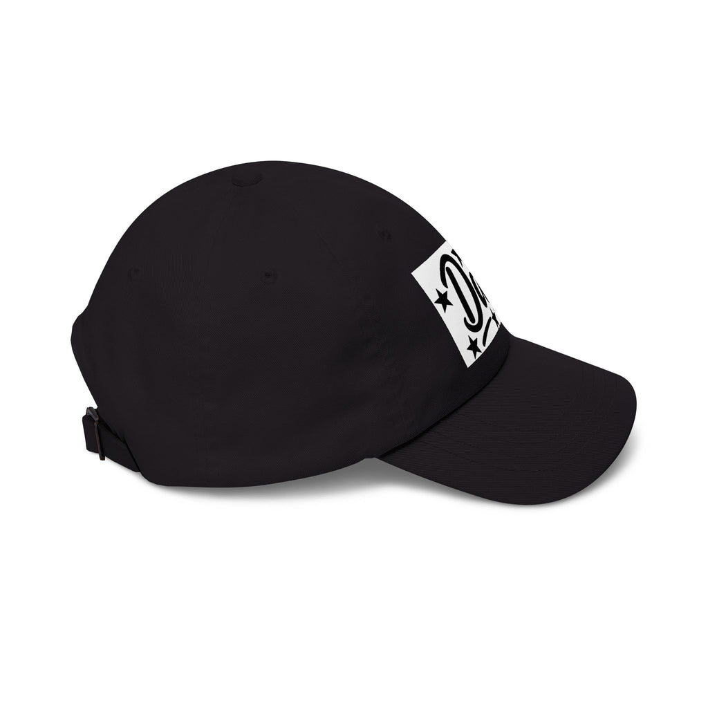 Dad Cap – Embroidered Script with Stars | Father's Day Casual Hat