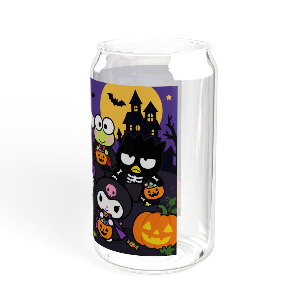 Hello Kitty Halloween Sipper Glass — 16oz Cute Characters Trick-or-Treat Drink Tumbler