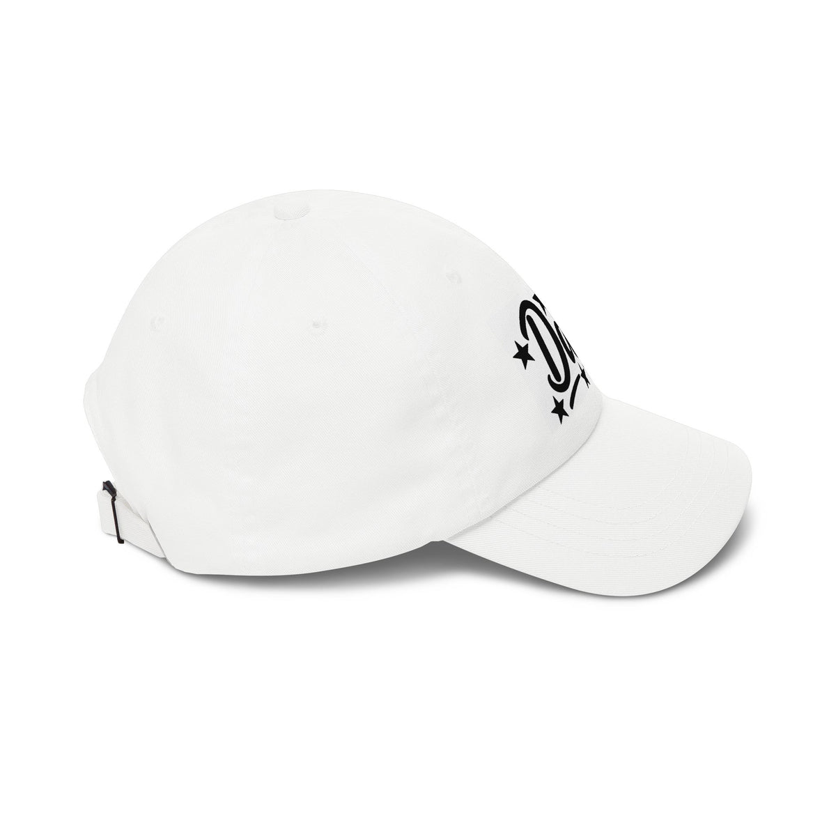Dad Cap – Embroidered Script with Stars | Father's Day Casual Hat