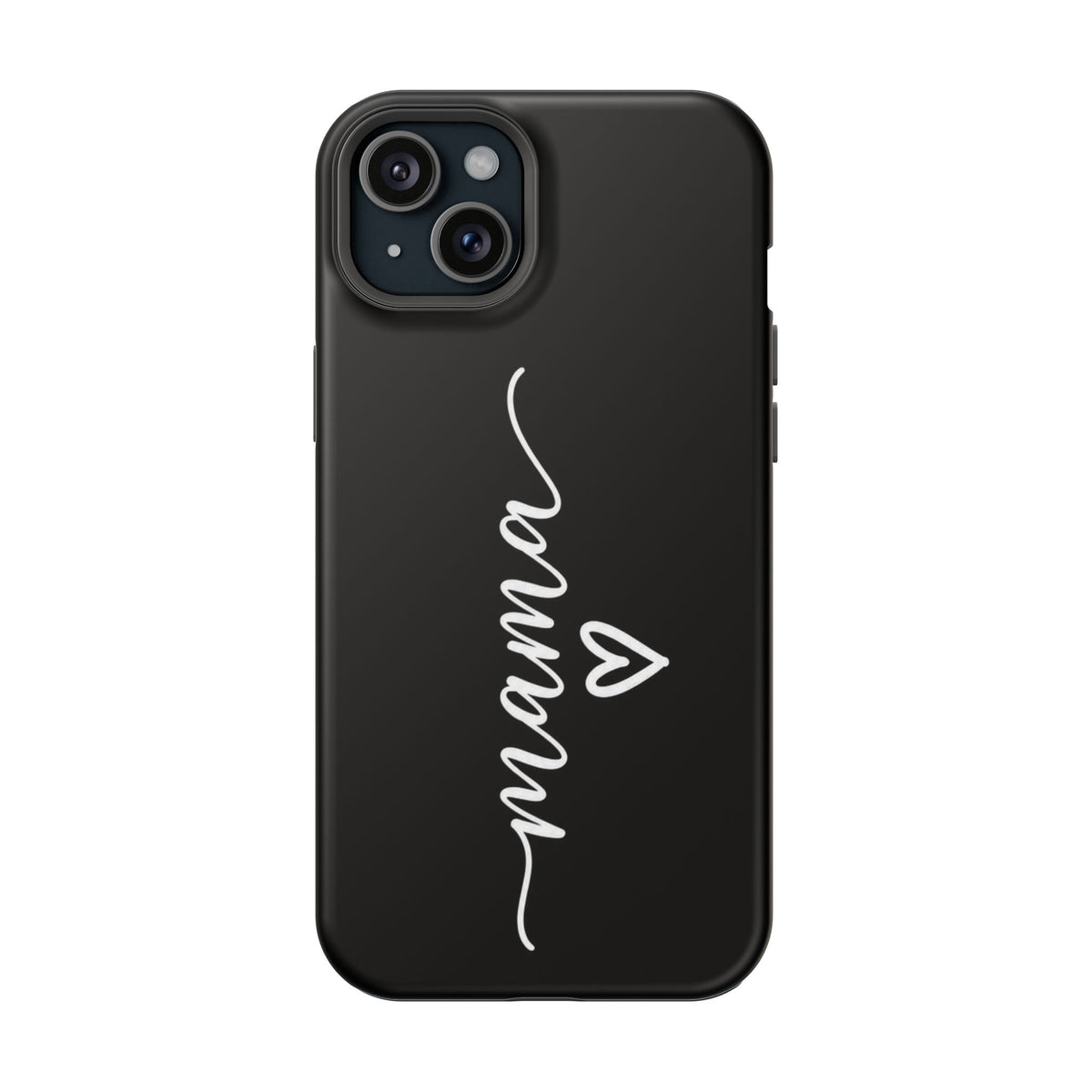 Mama Script Heart Magnetic Phone Case