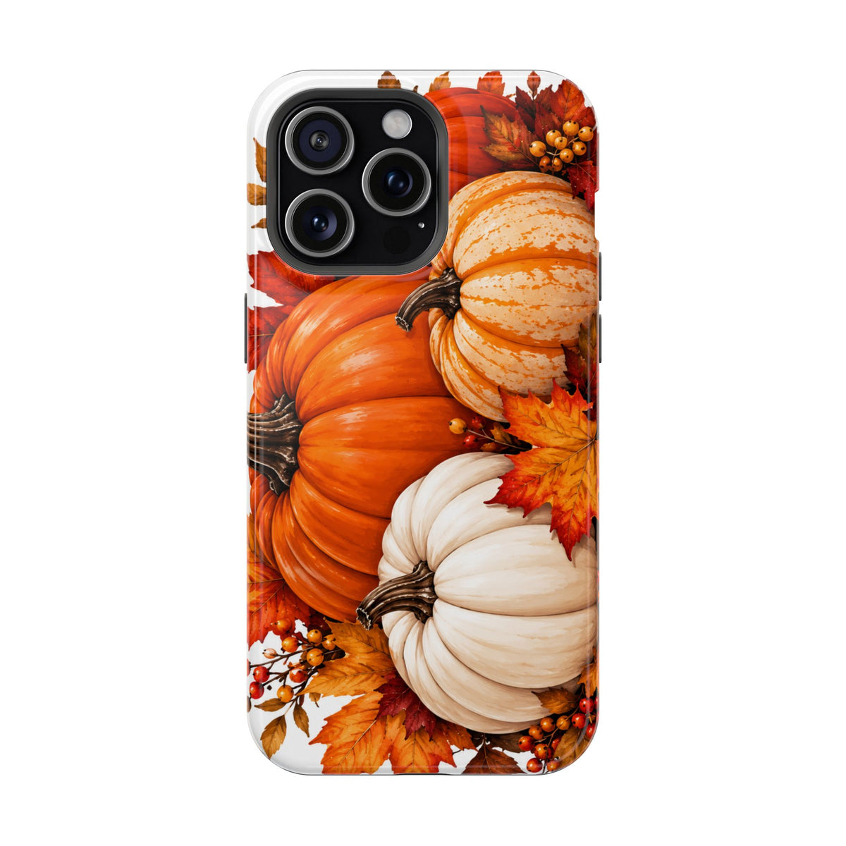 Autumn Pumpkins Magnetic Impact-Resistant Phone Case