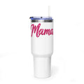 Tumbler — 'Mama' Pink Glitter 40oz Vacuum Insulated Travel Cup