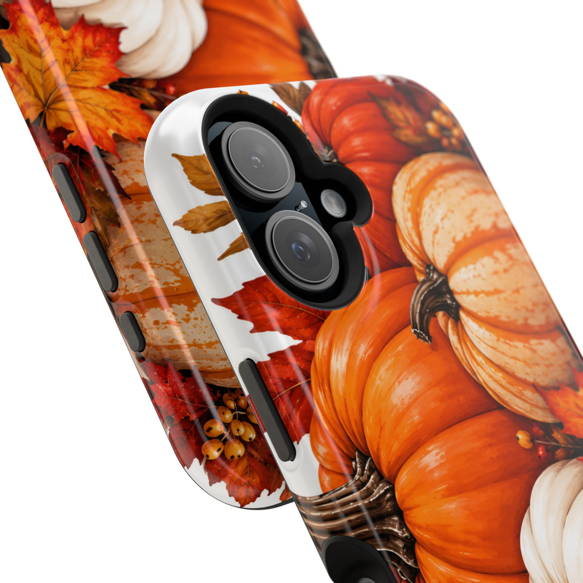 Autumn Pumpkins Magnetic Impact-Resistant Phone Case