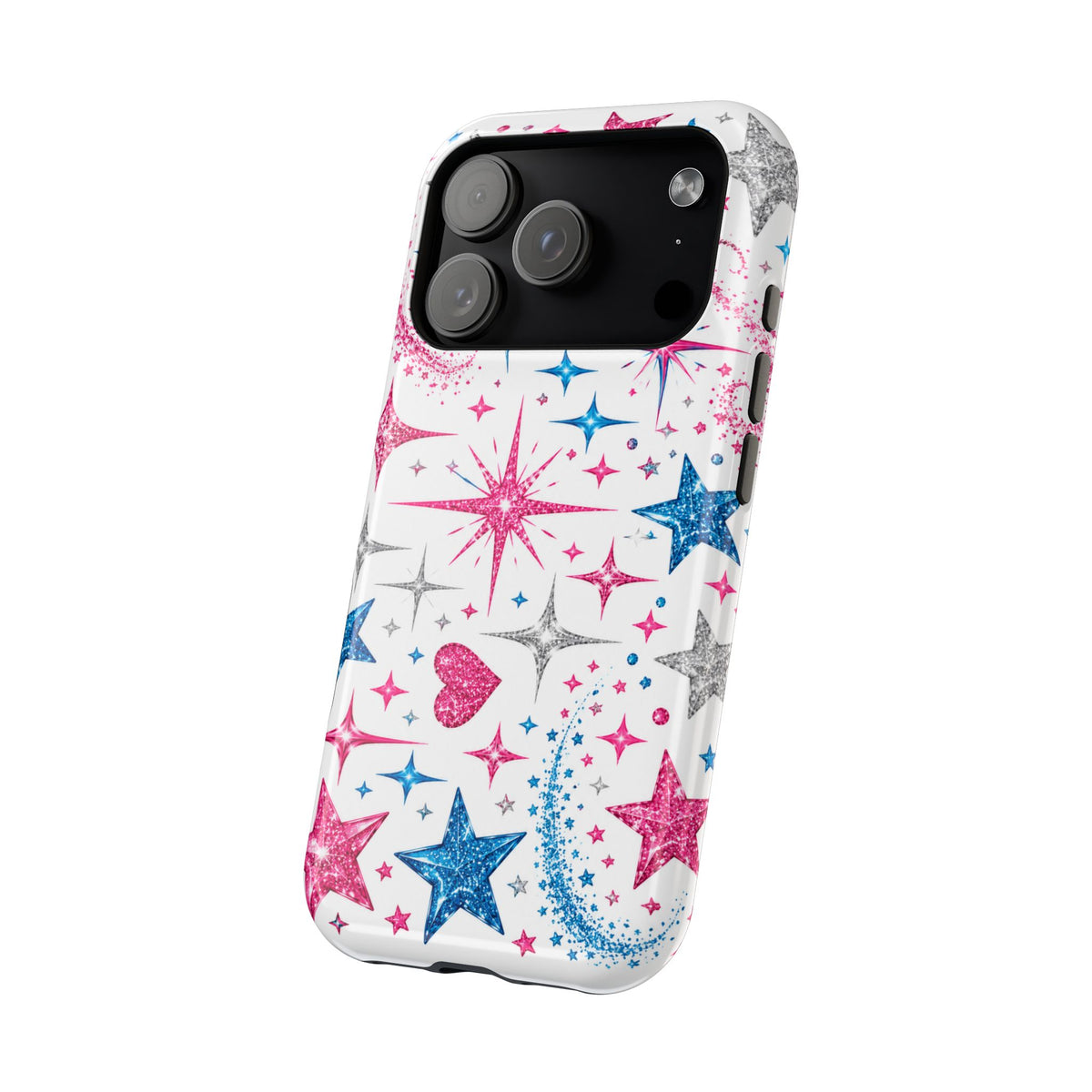Glitter Starphone Magnetic Impact-Resistant Phone Case