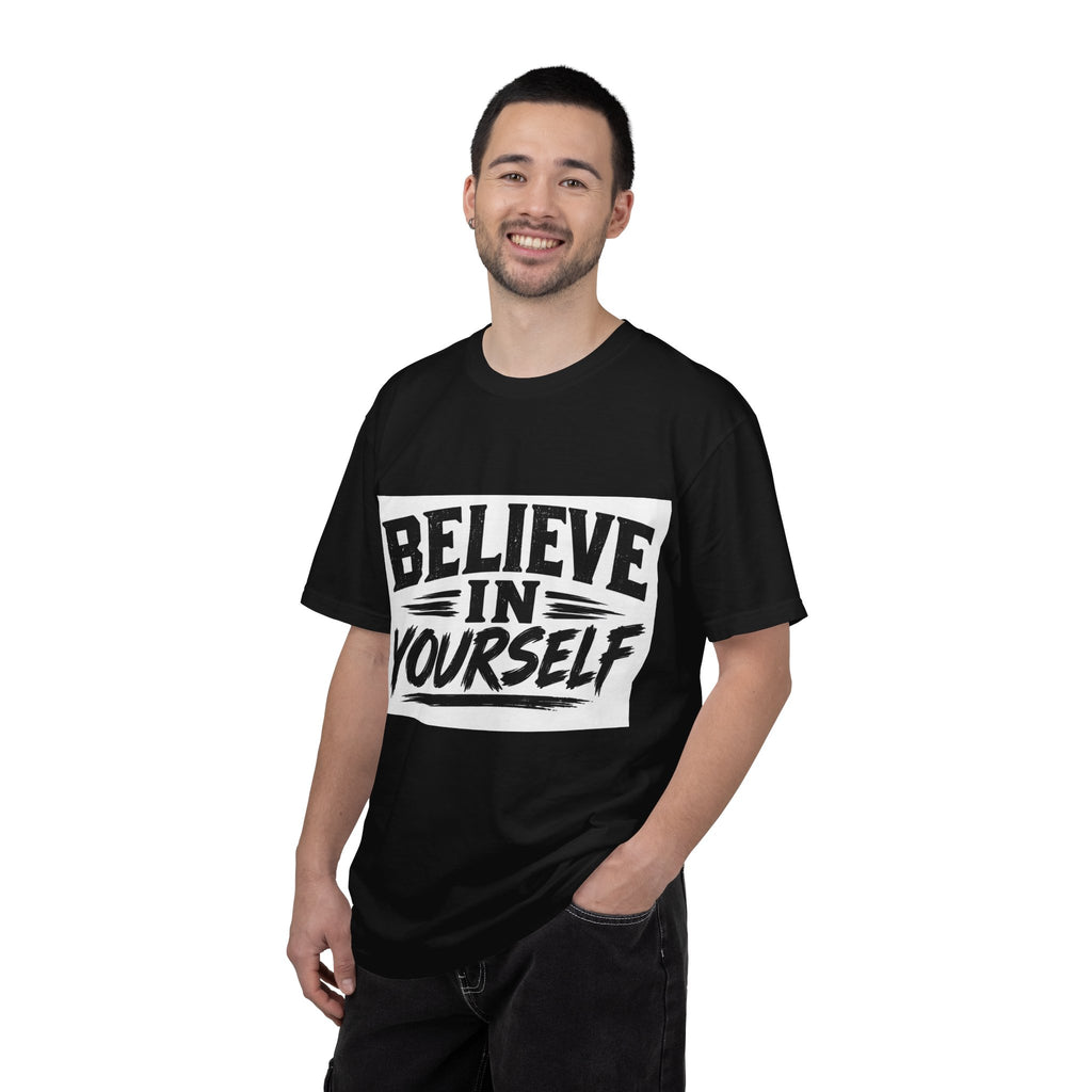 Believe In Yourself T-Shirt - Motivational Graphic Tee for Confidence & Self-Love
