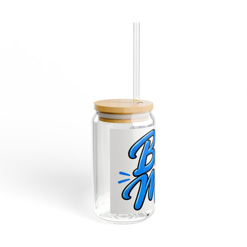 Boy Mom Sipper Glass — 16oz Insulated Straw Tumbler for Proud Moms