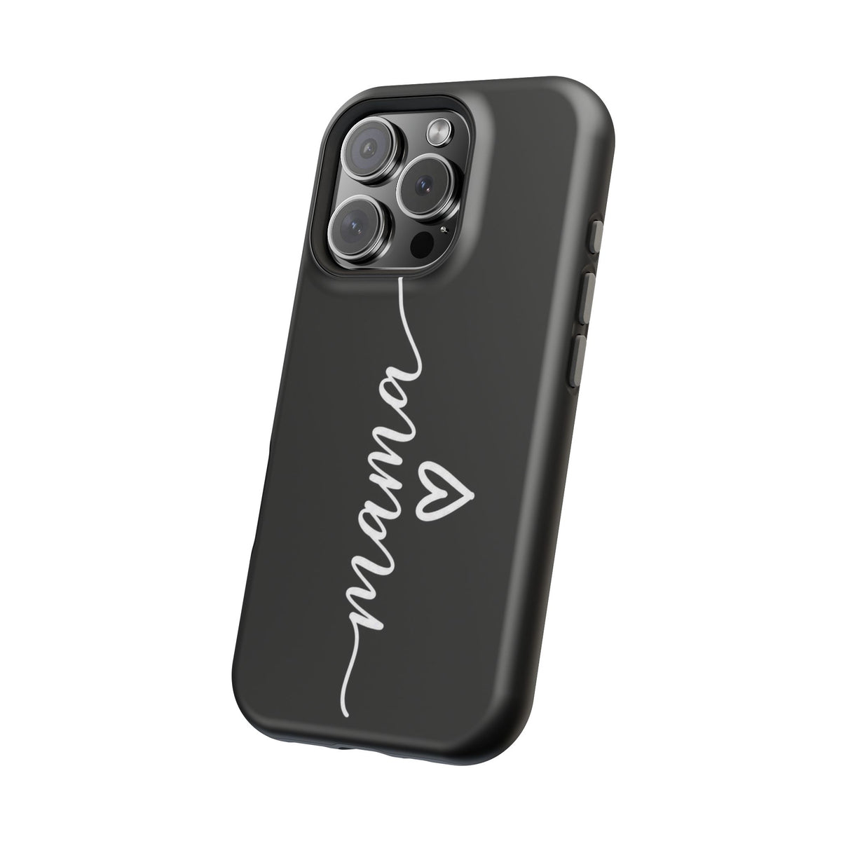 Mama Script Heart Magnetic Phone Case