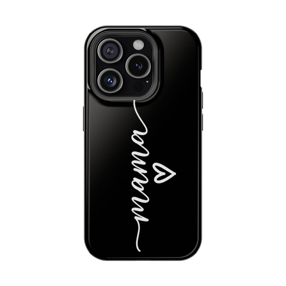 Mama Script Heart Magnetic Phone Case